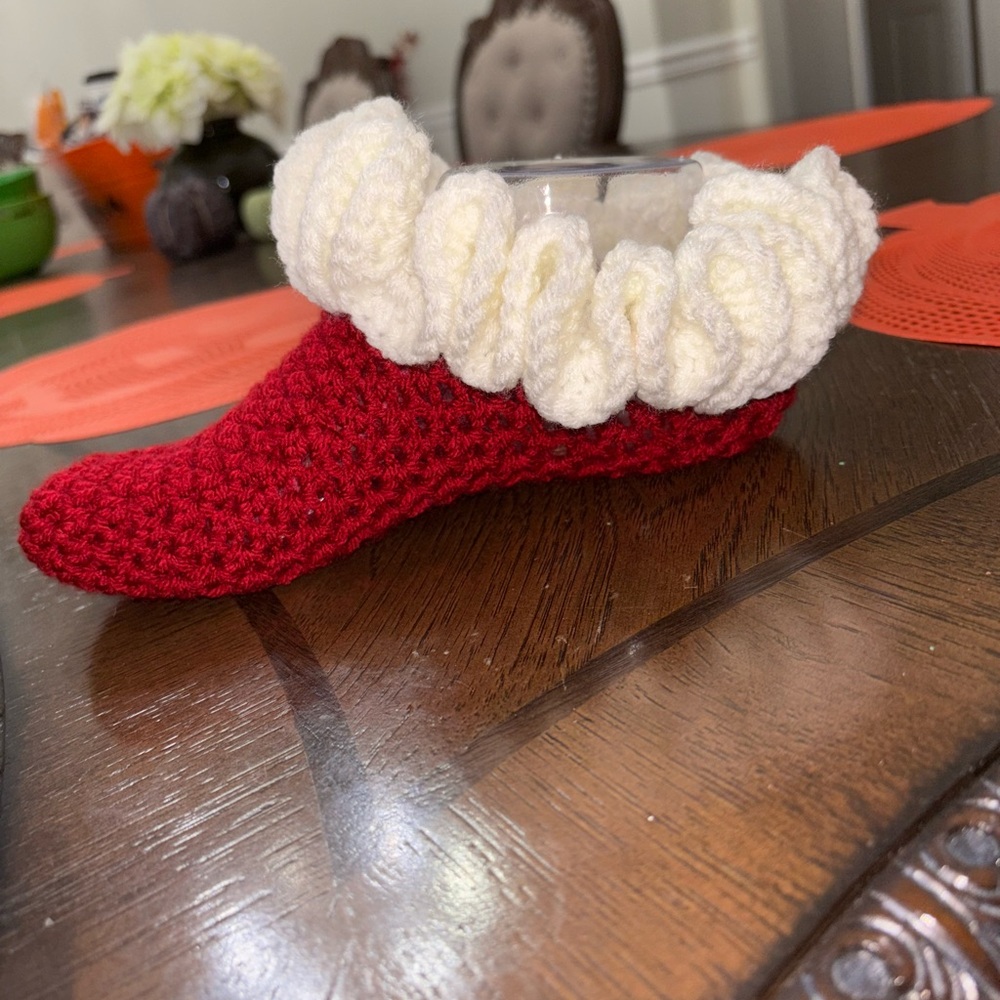 Crochet socks SOLD